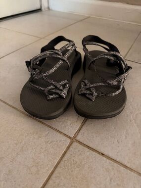 Chaco Black Strappy Women's Sandals